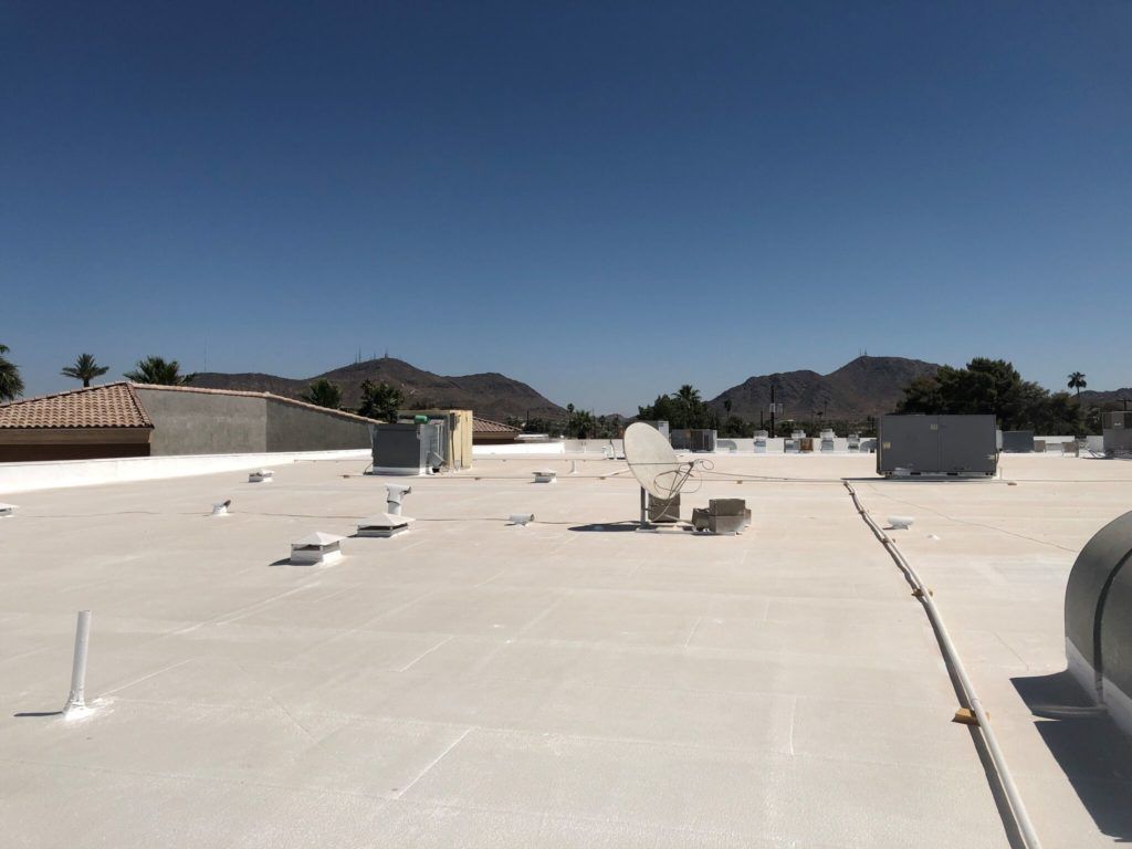 spray foam commercial roofing