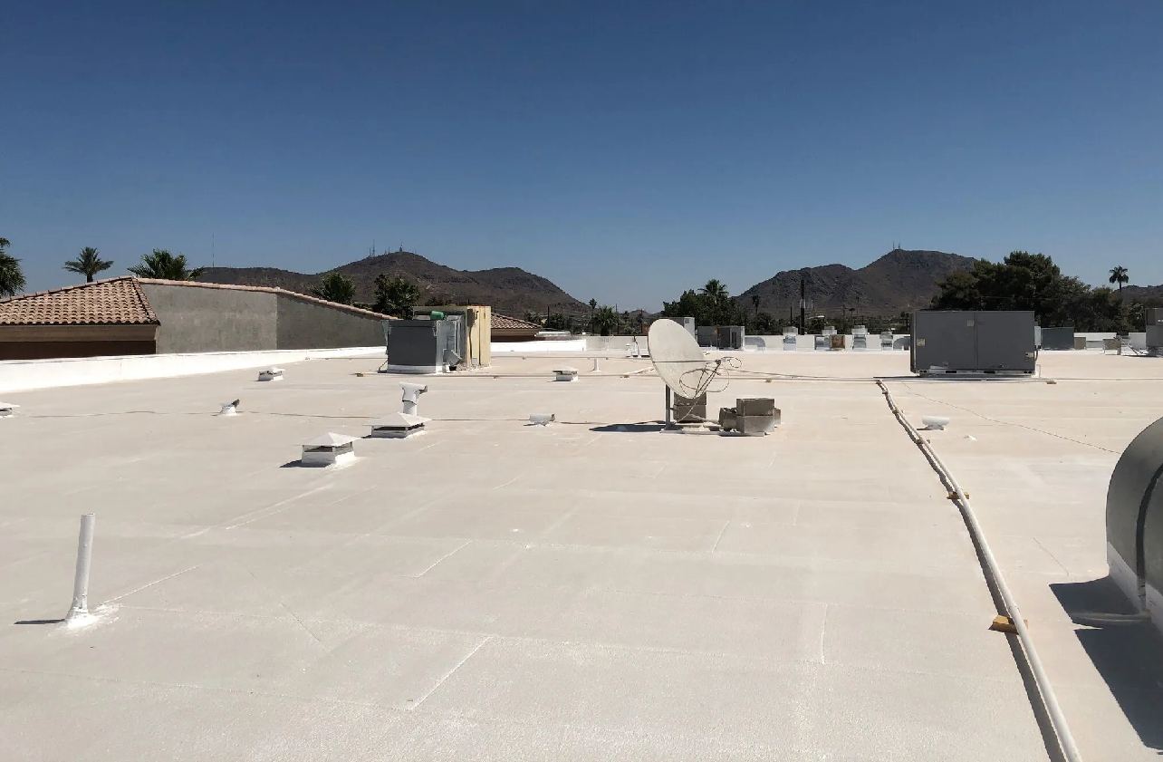 Maintain your foam roof