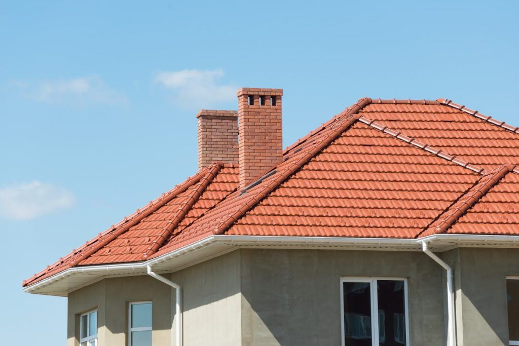 tile roofing on home