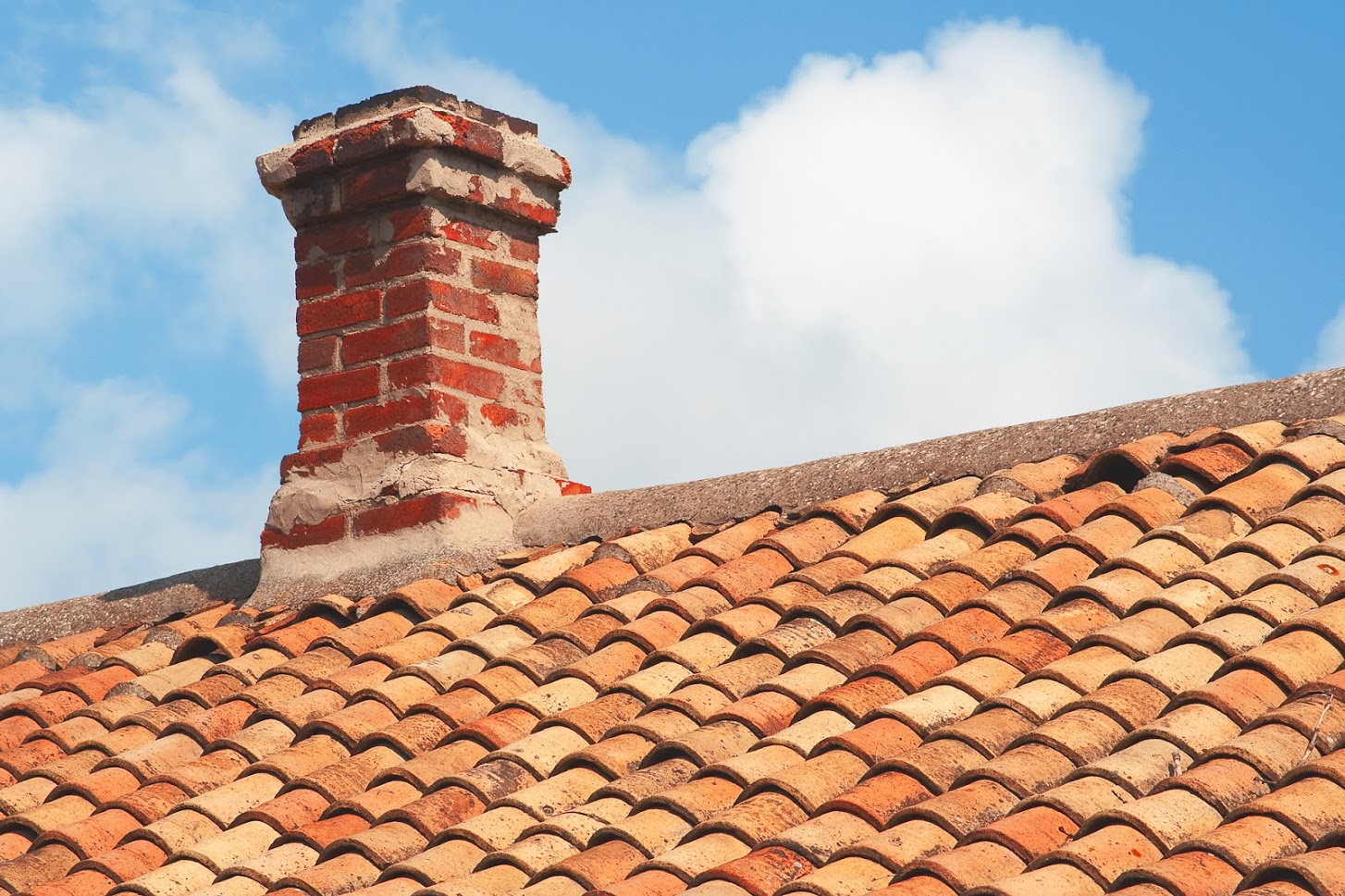 concrete tile roof with maintenance issues