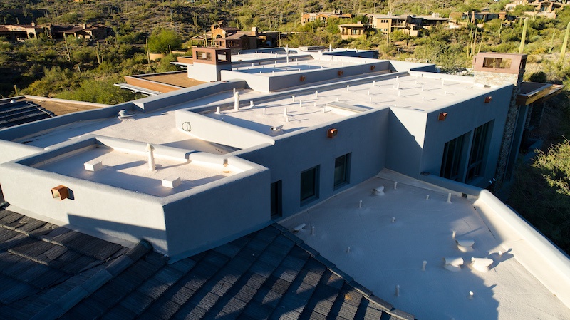 Flat roof in Arizona; Best Roofing Systems for Flat Roofs