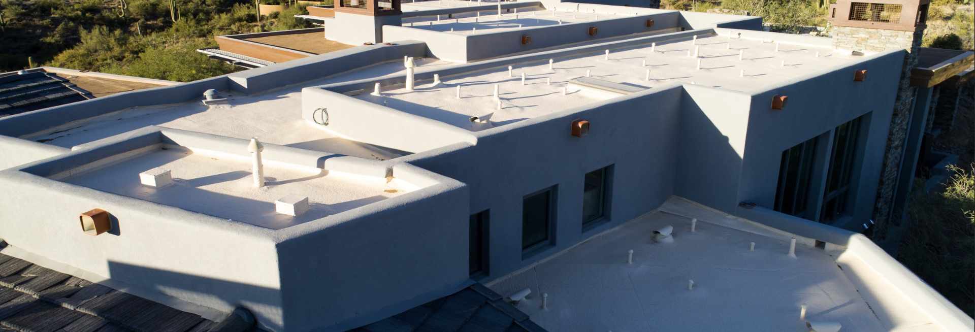 types of flat roof materials